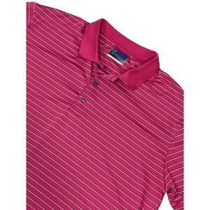 Jack Nicklaus‎ Golf Shirt Pink, Size L 875-Y
